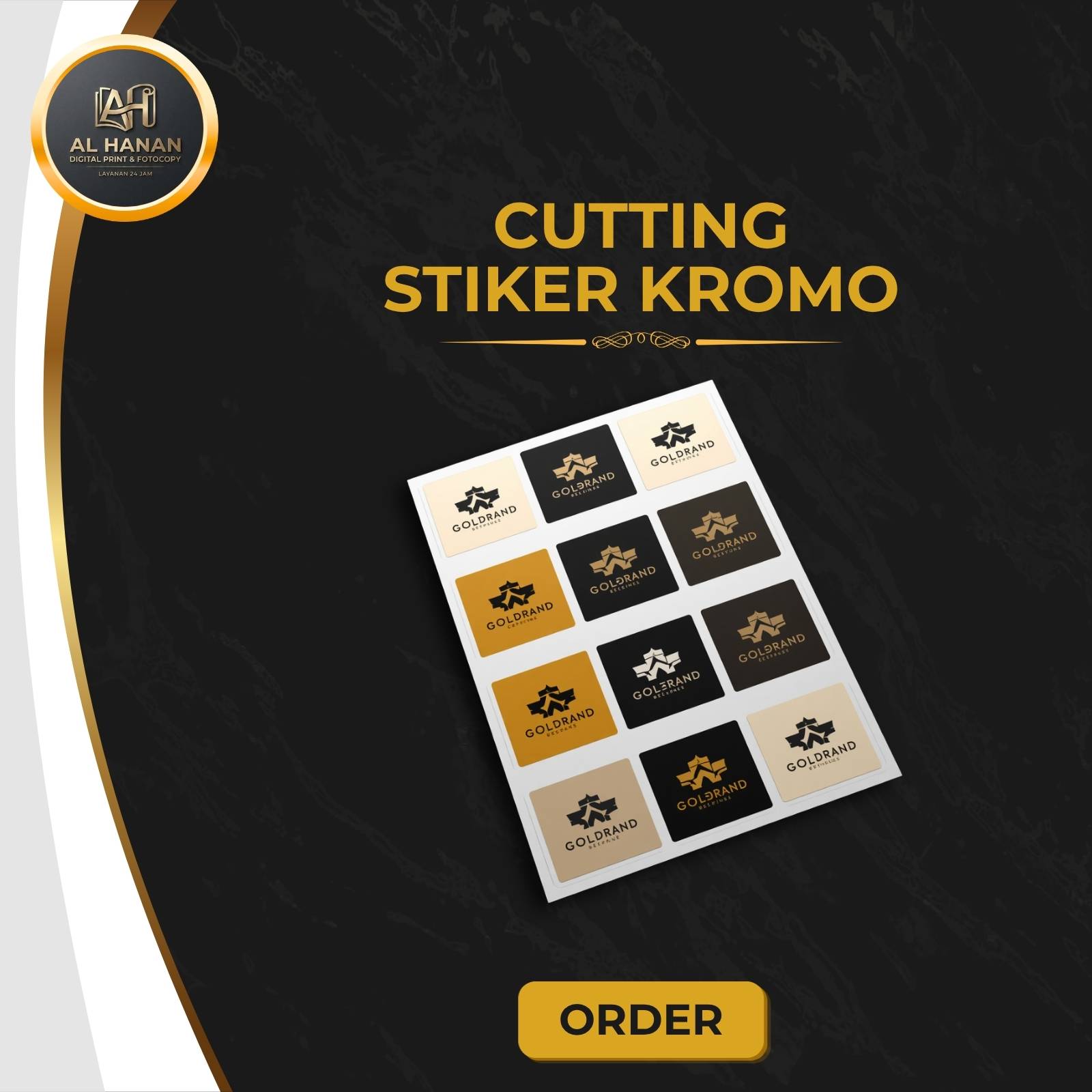 Jasa Printing Jakarta Murah dan Berkualitas Cutting Stiker Cromo