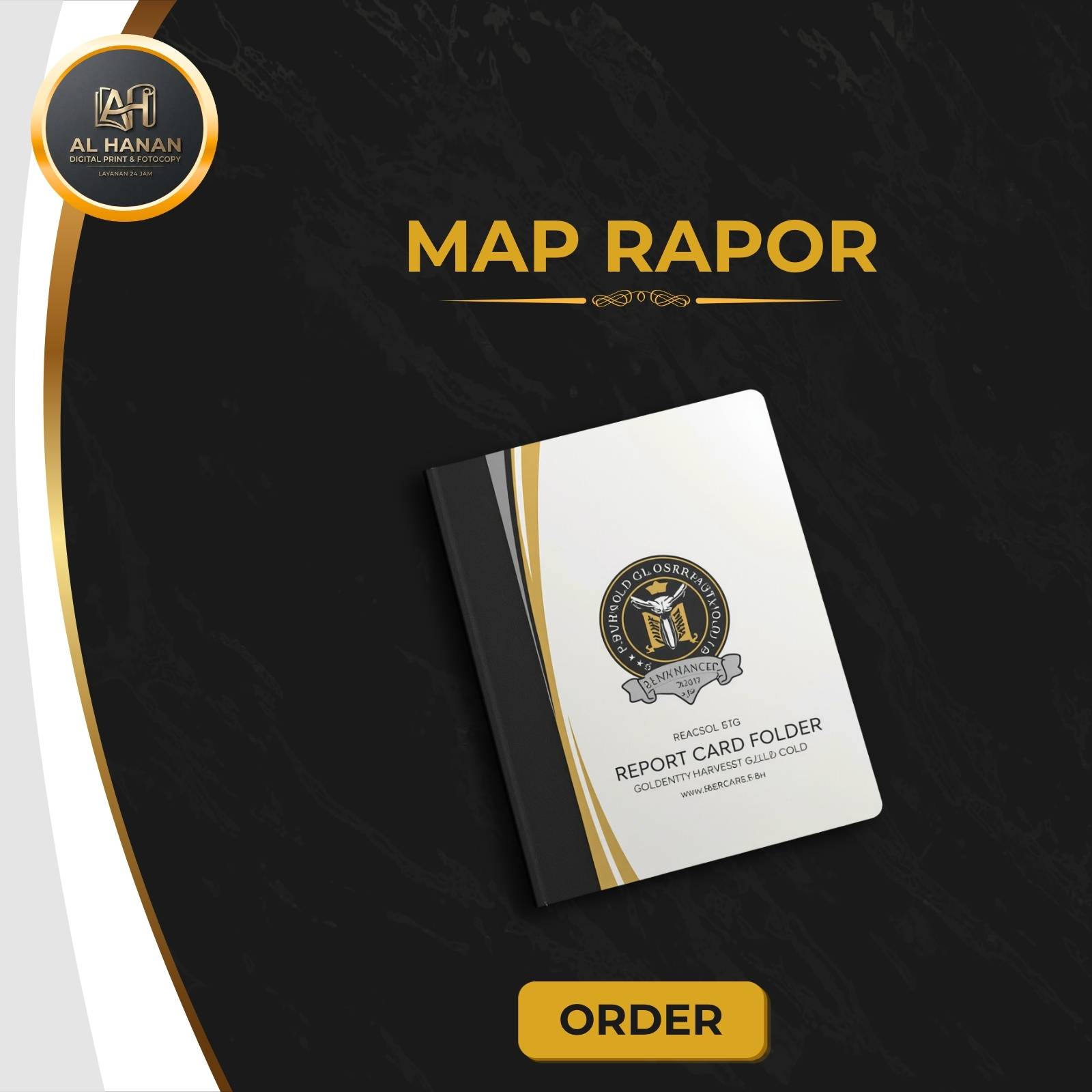 Jasa Printing Jakarta Murah dan Berkualitas Map Raport