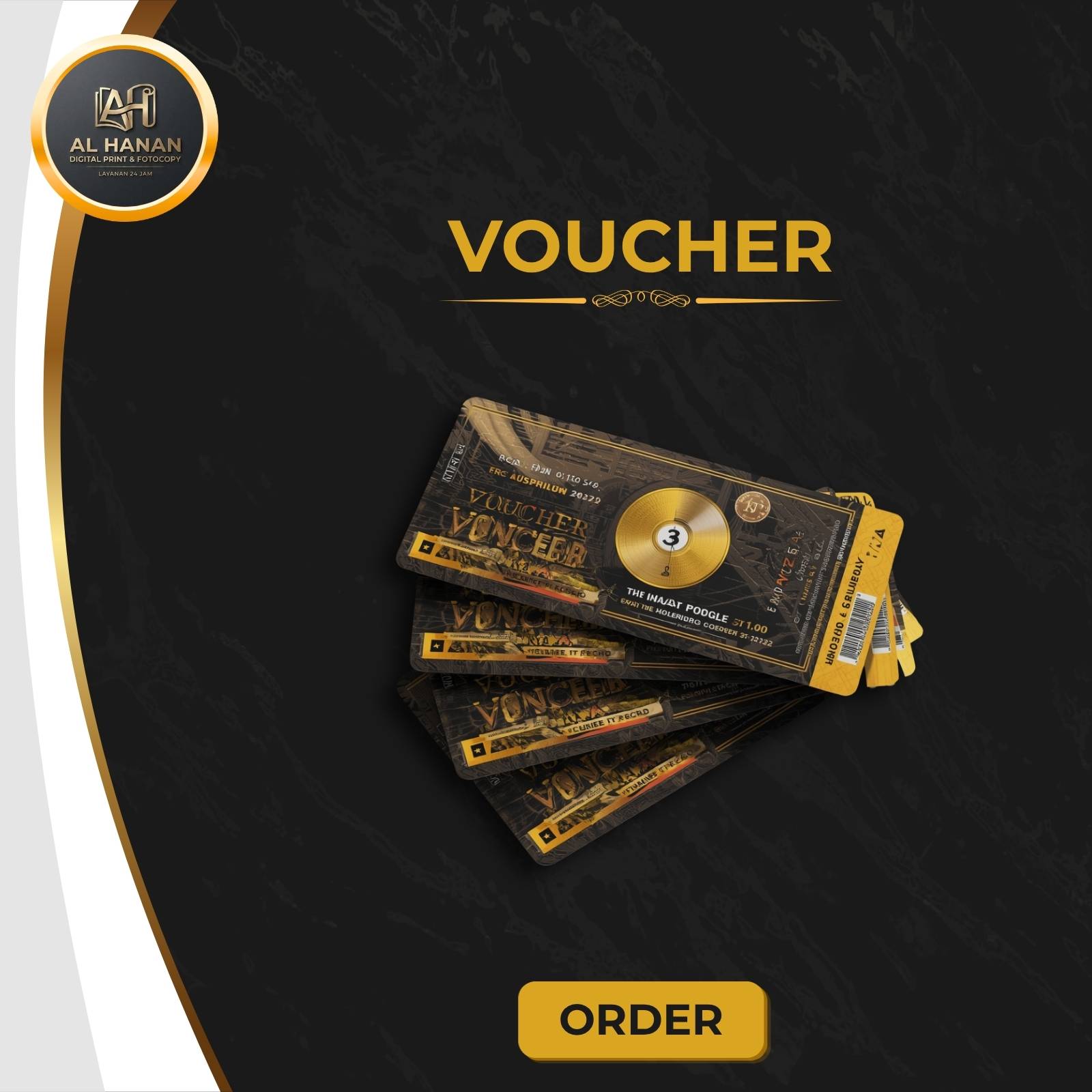 Jasa Printing Jakarta Murah dan Berkualitas Voucher