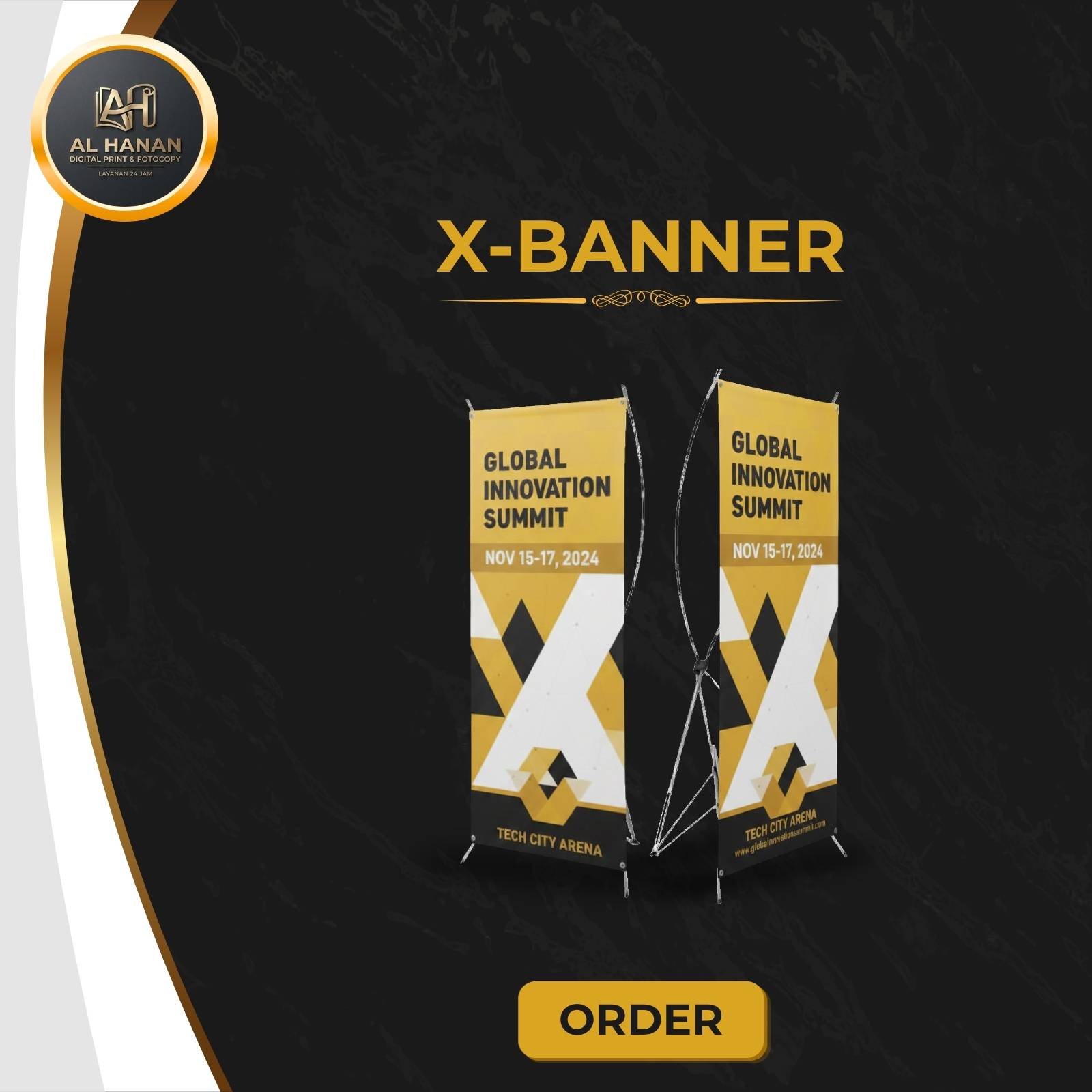 Jasa Printing Jakarta Murah dan Berkualitas X Banner