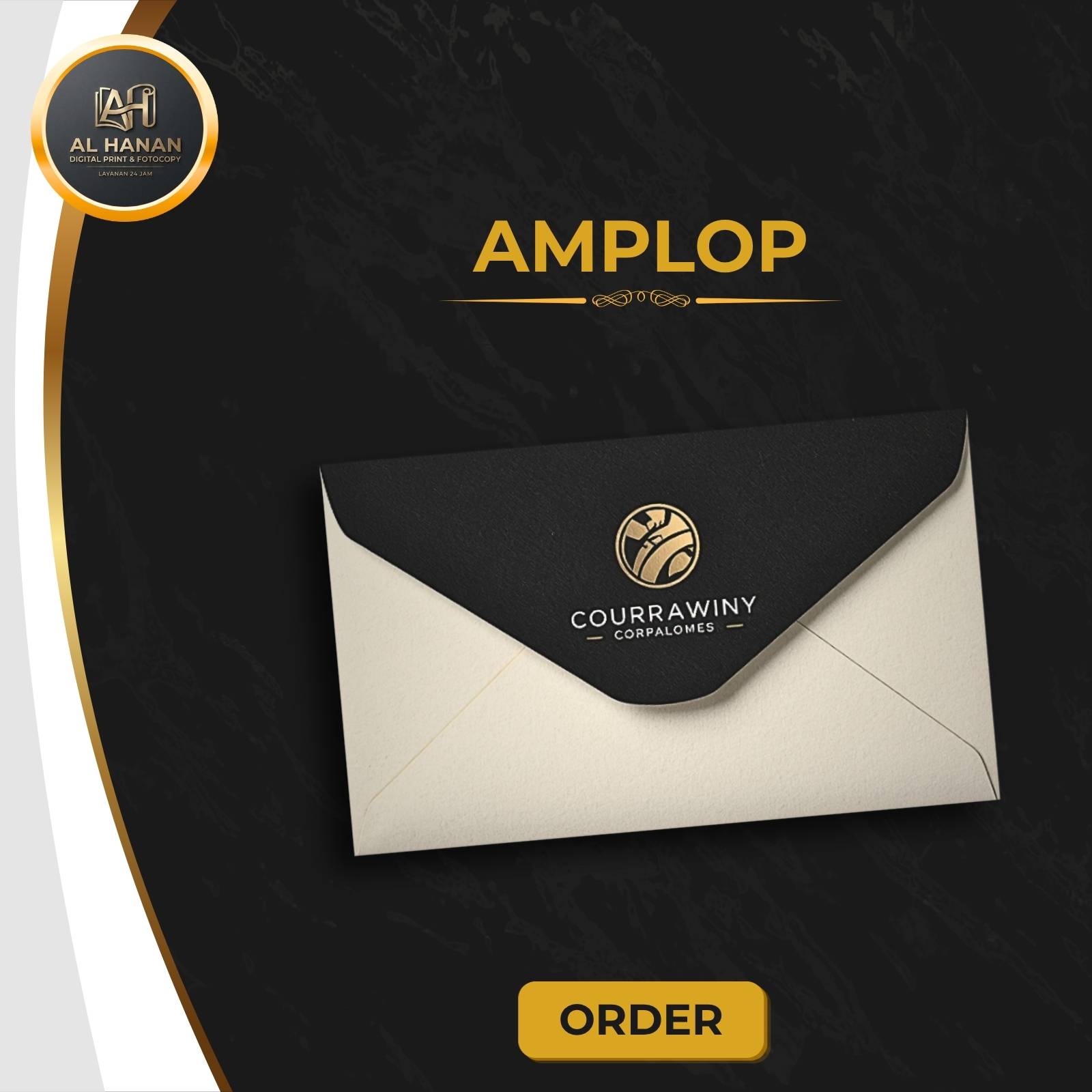 Jasa Printing Jakarta Murah dan Berkualitas Amplop Custom
