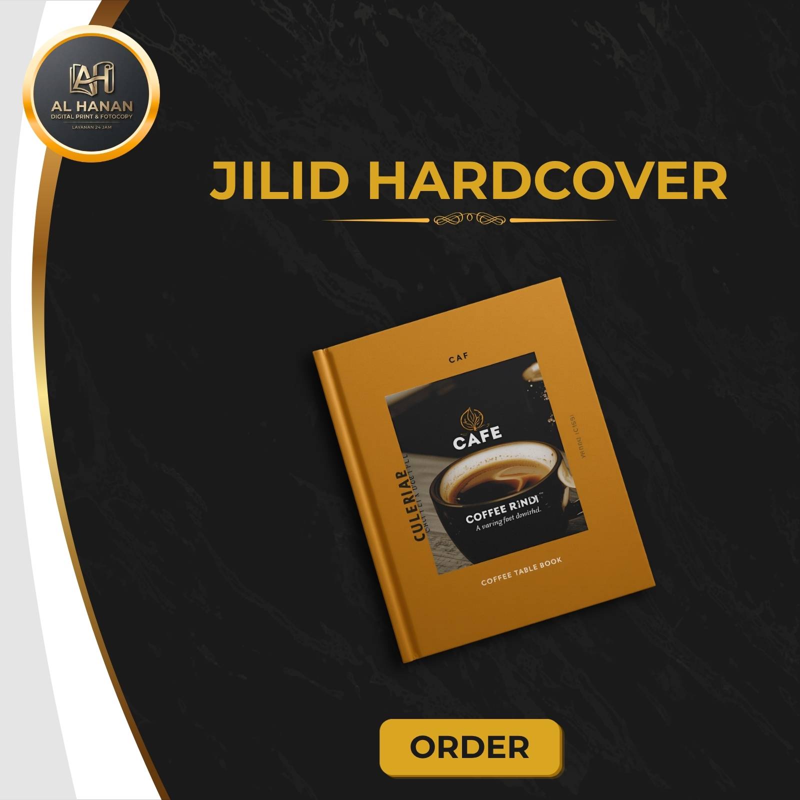 Jasa Printing Jakarta Murah dan Berkualitas Jilid Hard Cover