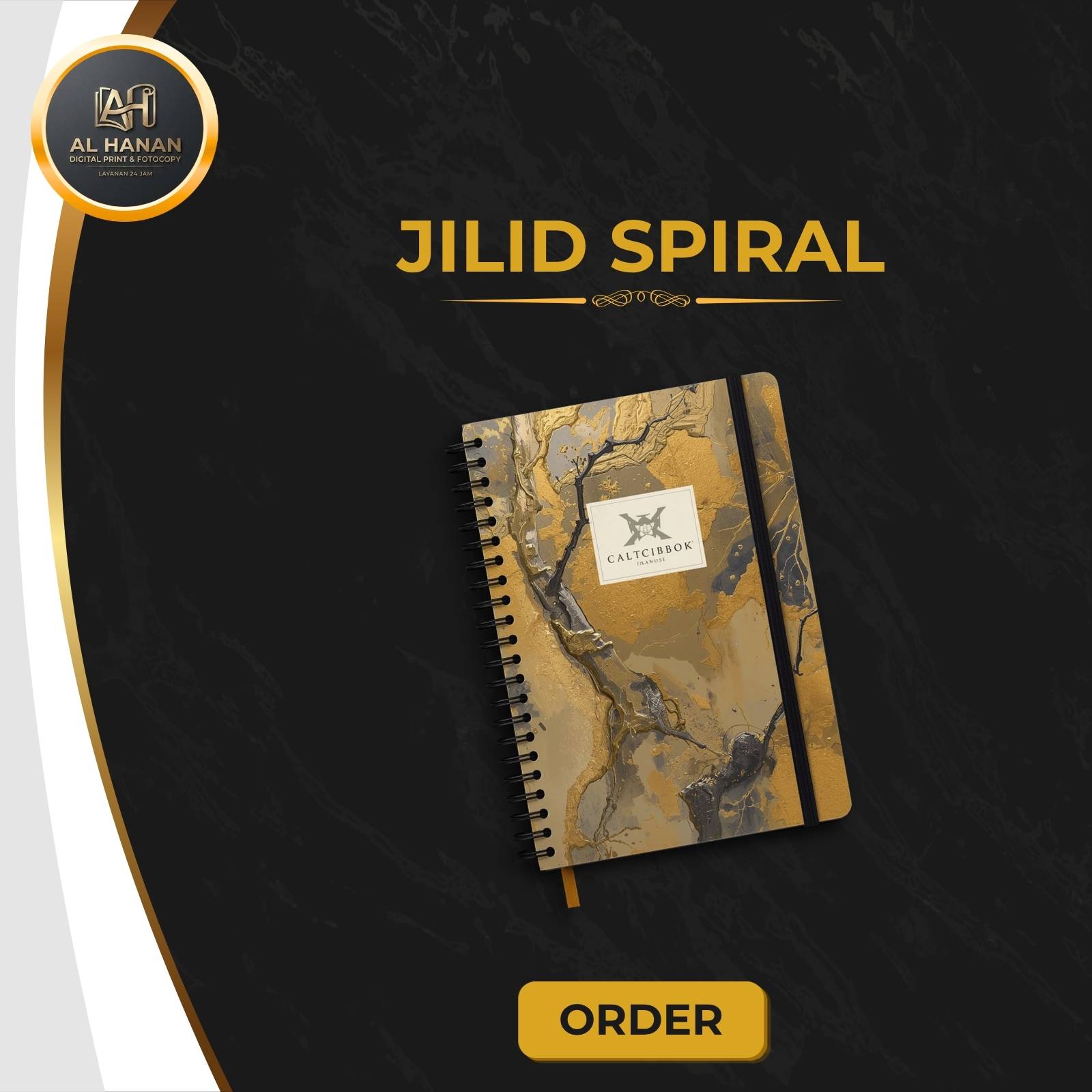 Jasa Printing Jakarta Murah dan Berkualitas Jilid Spiral
